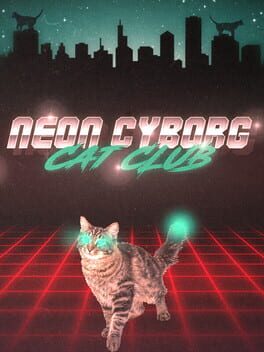 Neon Cyborg Cat Club