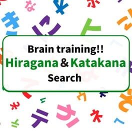 Brain Training!! Hiragana & Katakana Search